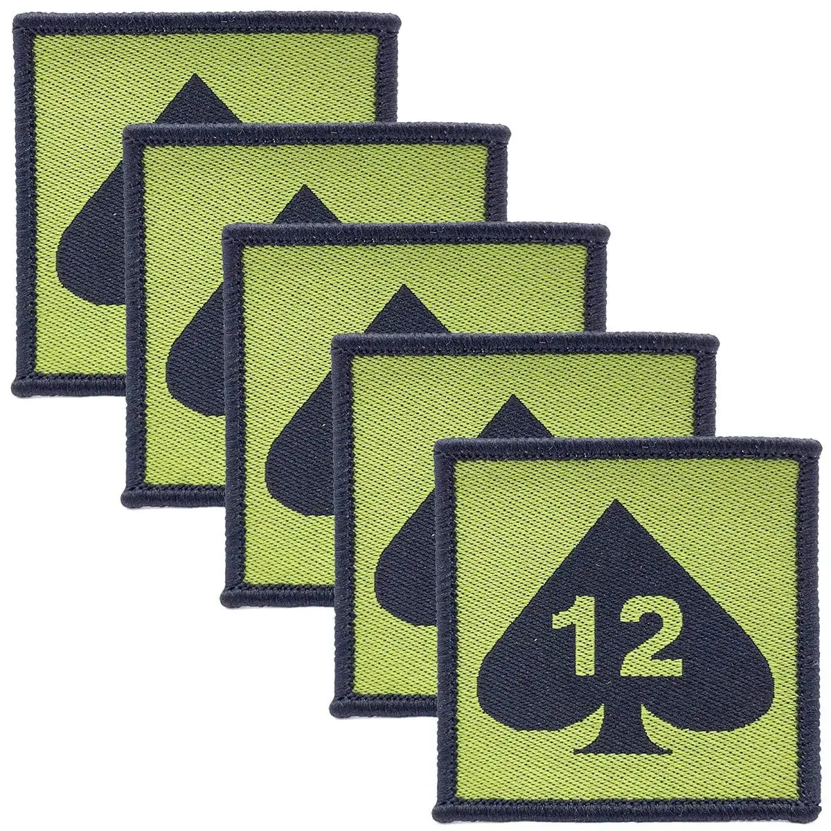 12 Armoured Infantry Brigade TRF Green - Hook & Loop Backing - Image 3