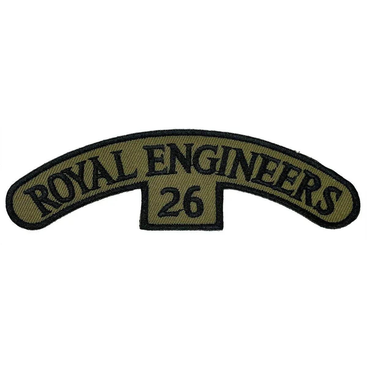 26 Engineer Squadron Iron On Shoulder TRF Patch - Image 2
