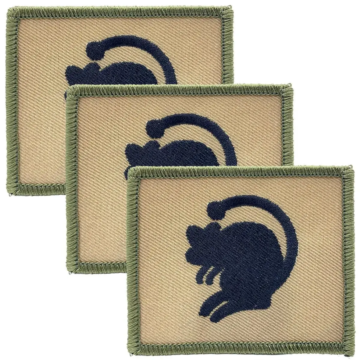 4th Armoured Brigade Hook and Loop TRF
