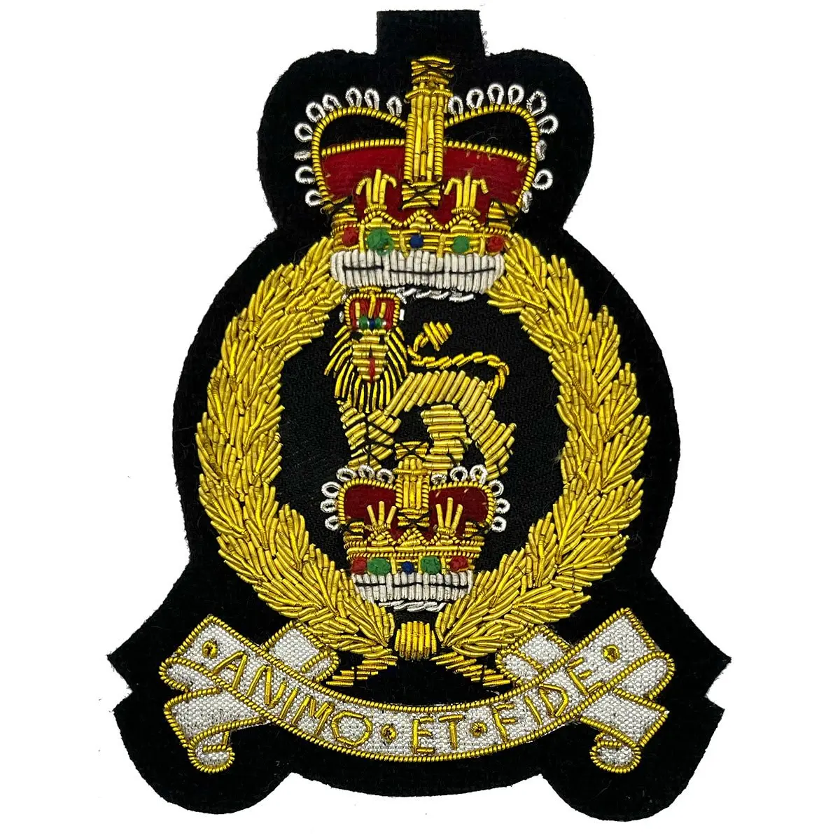 Adjutant General Corps AGC Embroidered Bullion Blazer Badge