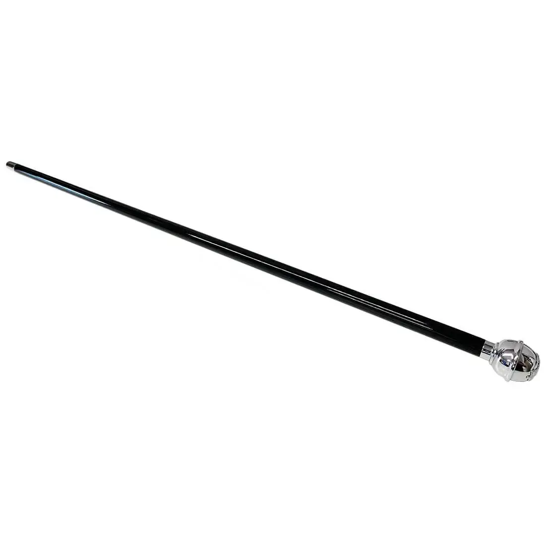 Black Regimental Swagger Stick with Rifles Regiment Top - Image 3