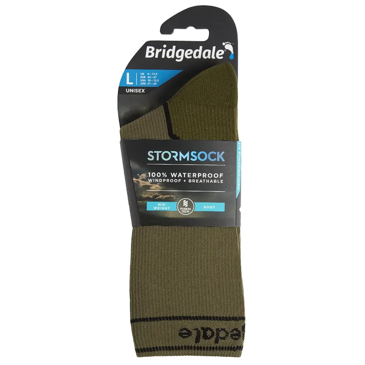 Bridgedale Storm Waterproof Midweight Sock - Image 6
