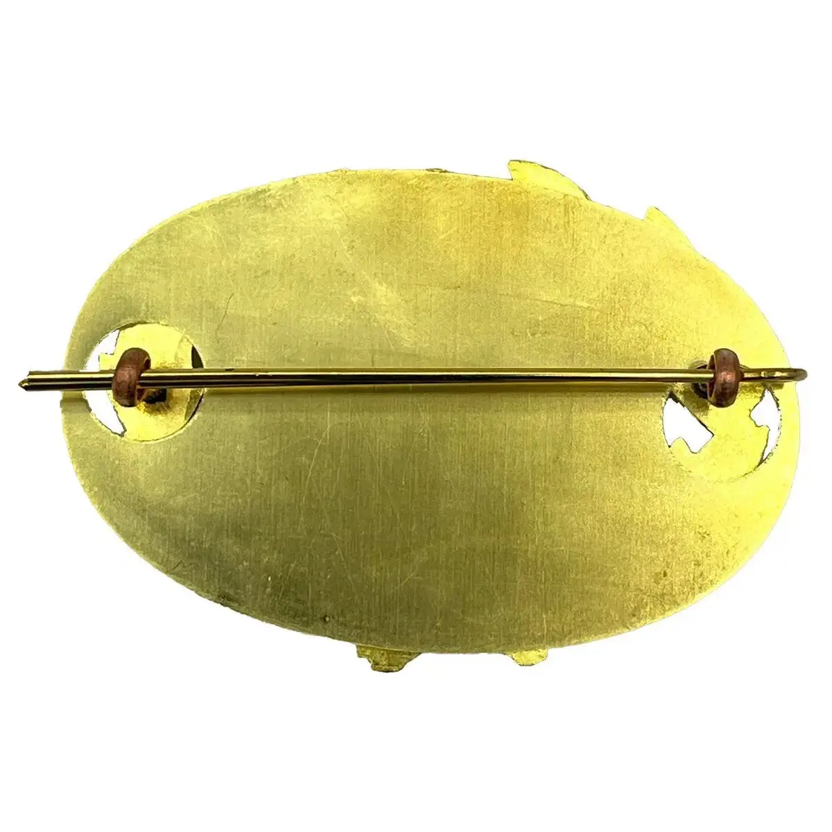 British Army Brass RQMS Crown and Laurel with Backing Plate - Image 5