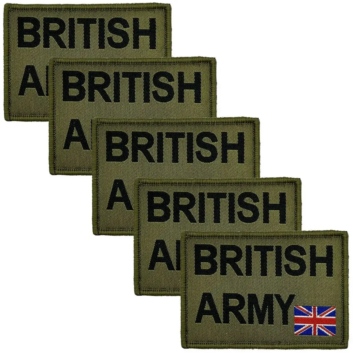 British Army Patch - Hook & Loop Backing - Image 3