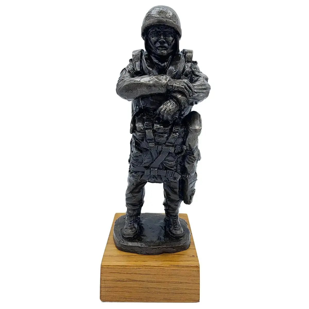 Bronze Resin Airborne Drop Order Statue