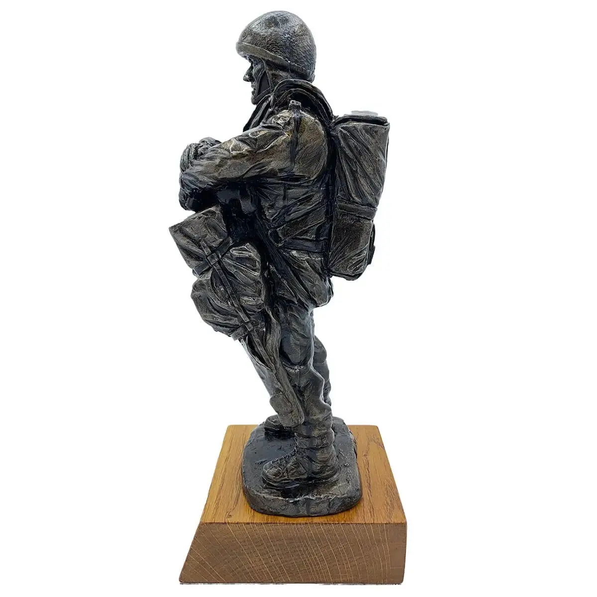 Bronze Resin Airborne Drop Order Statue - Image 2