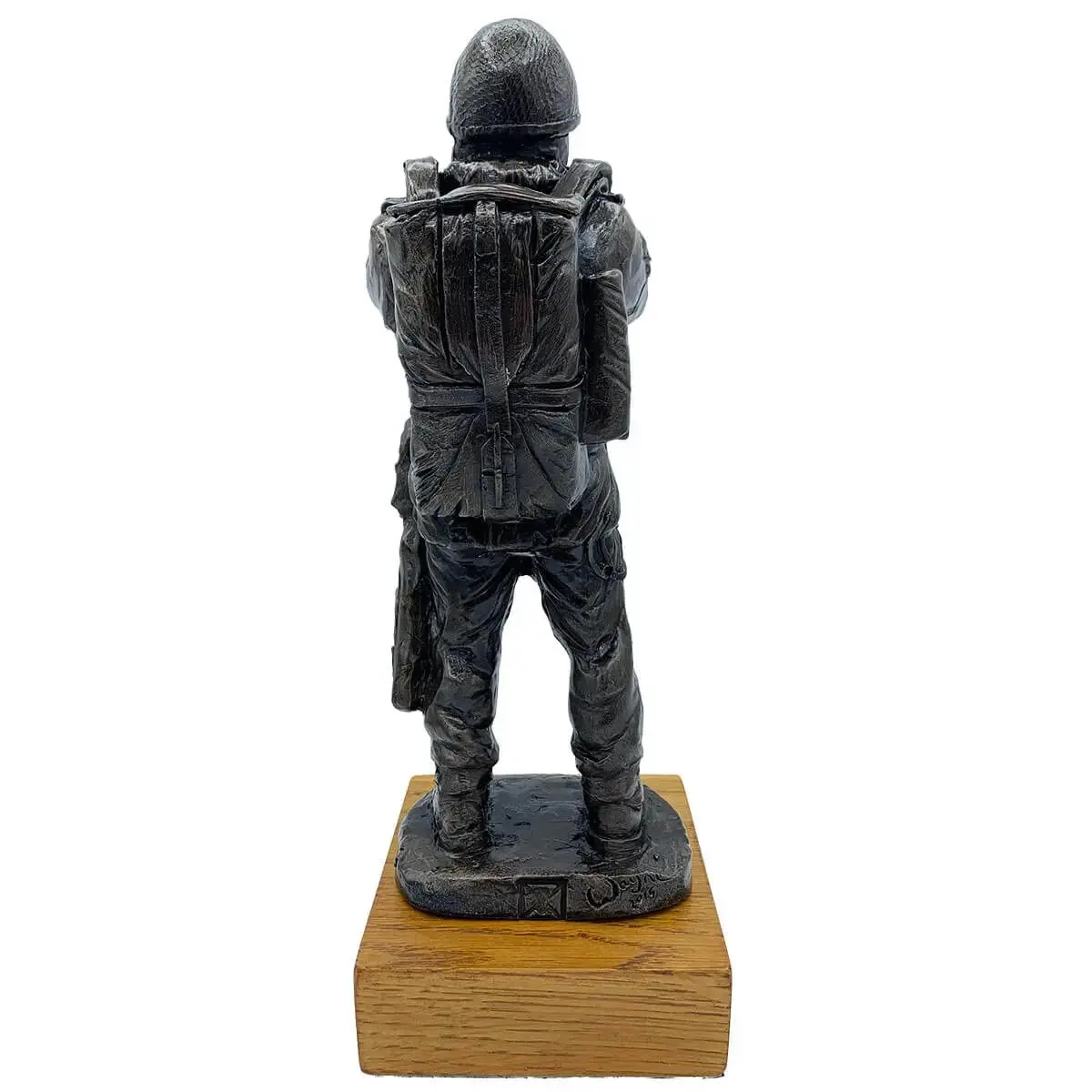 Bronze Resin Airborne Drop Order Statue - Image 3