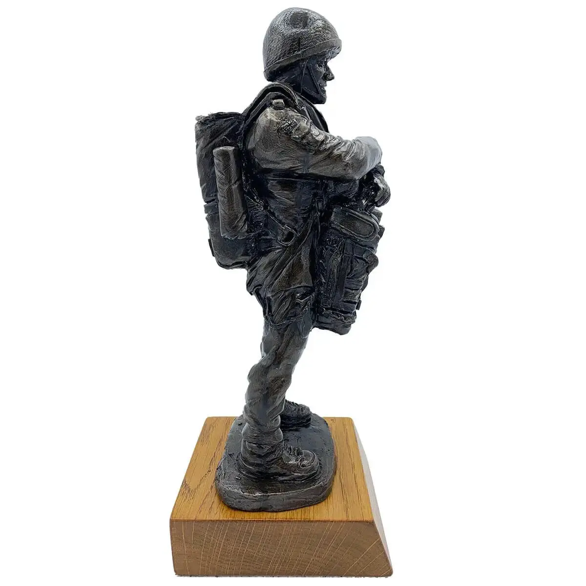Bronze Resin Airborne Drop Order Statue - Image 4