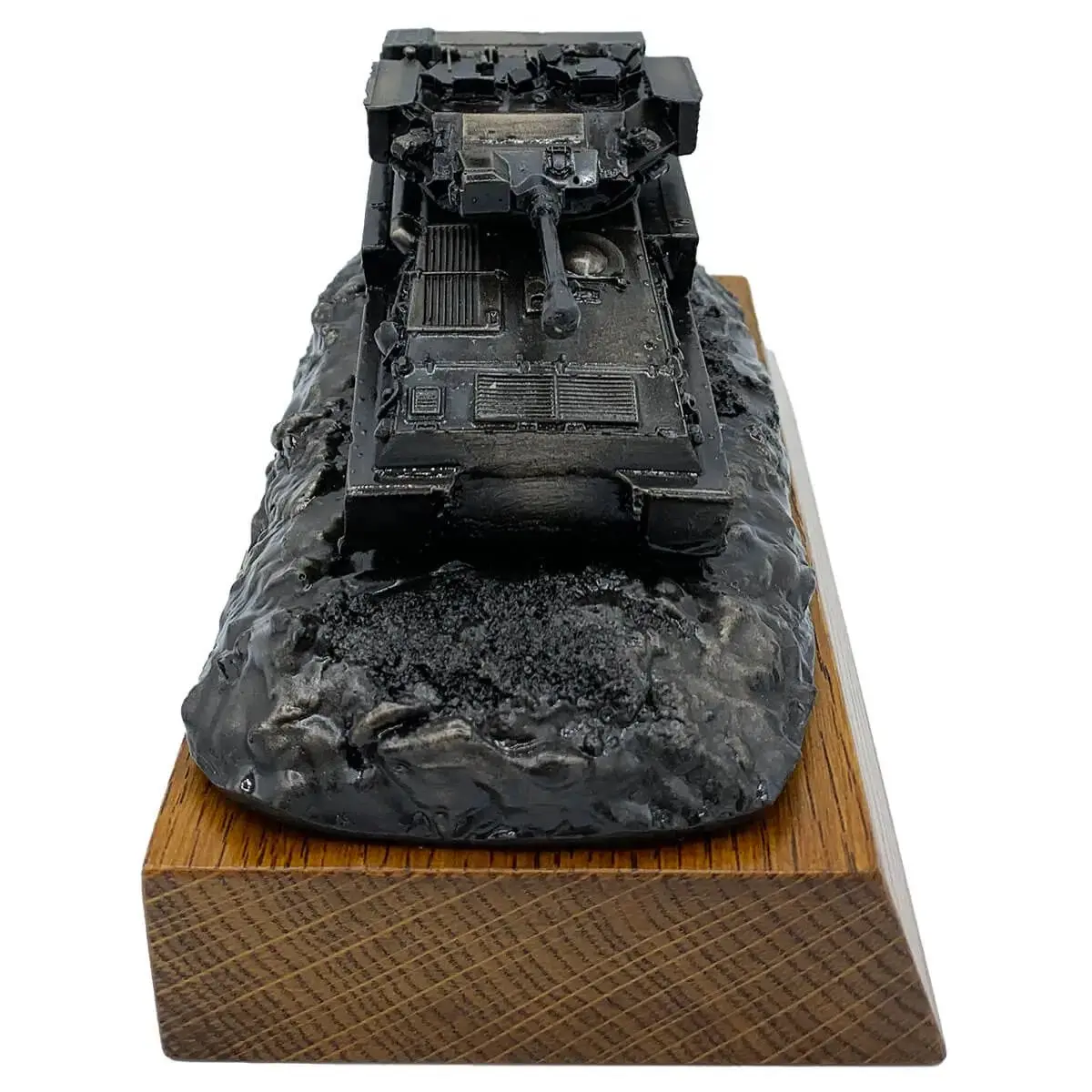 Bronze Resin Scimitar CVRT Reconnaissance Vehicle Statue - Image 4