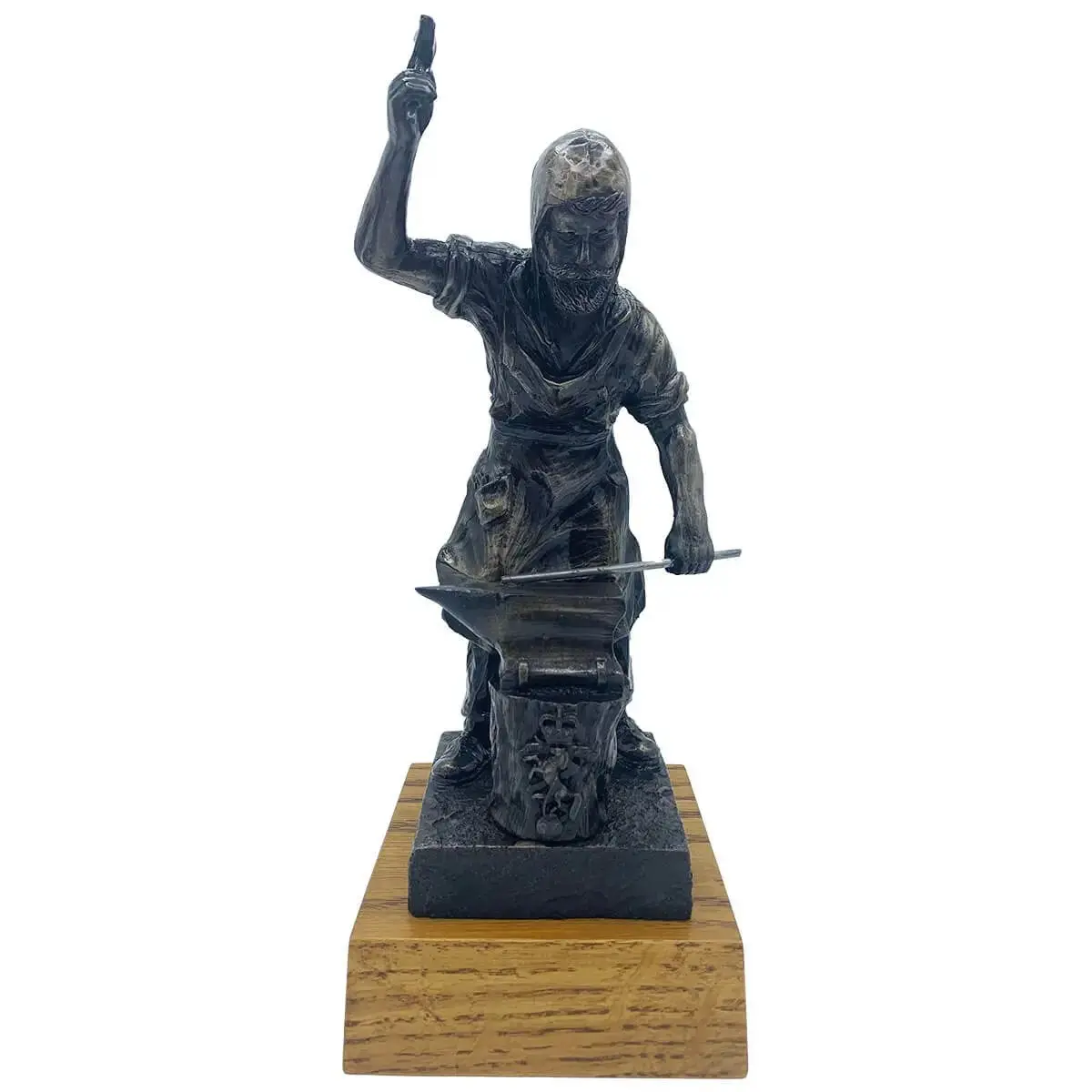 Bronze Resin St Eligius Blacksmith Statue