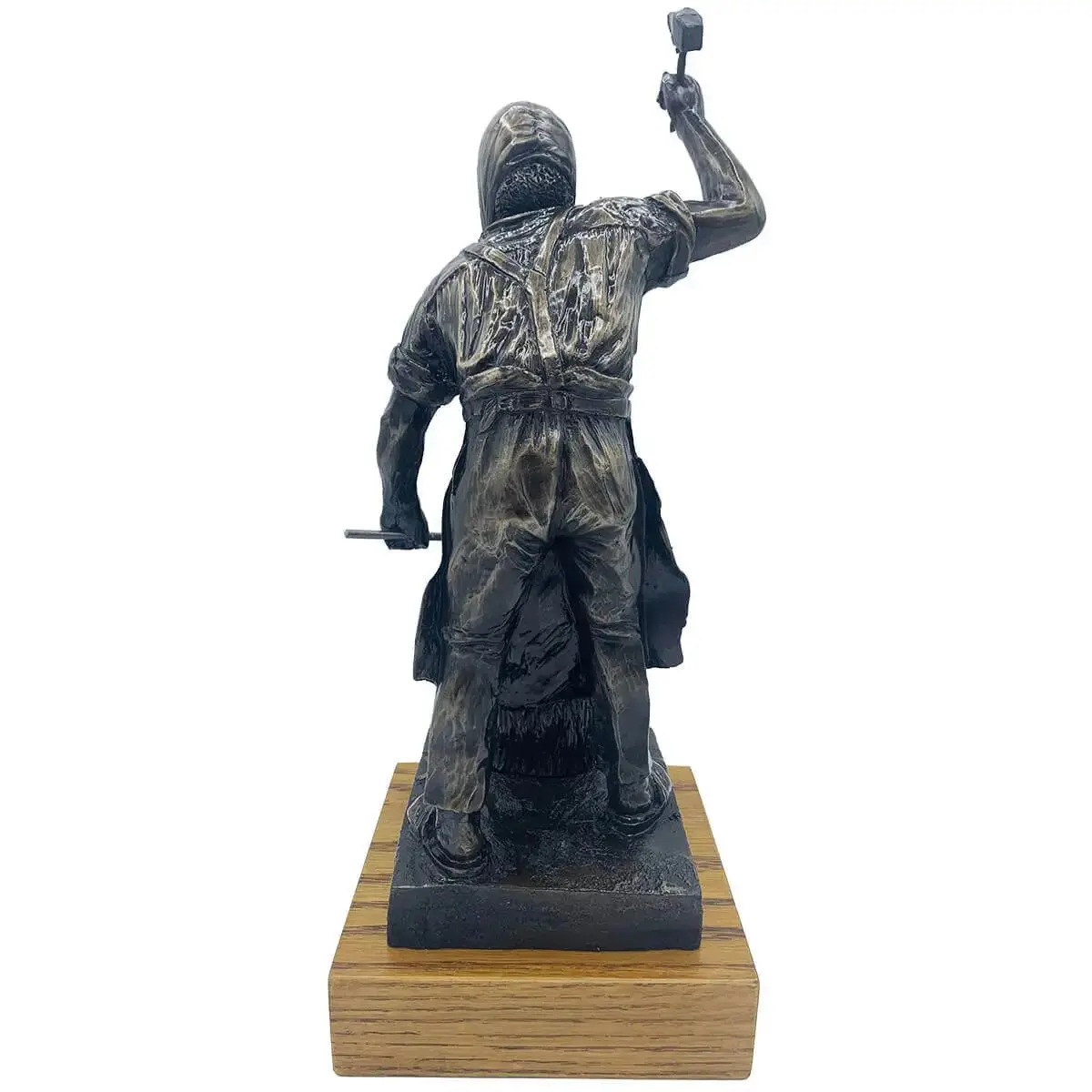 Bronze Resin St Eligius Blacksmith Statue - Image 3