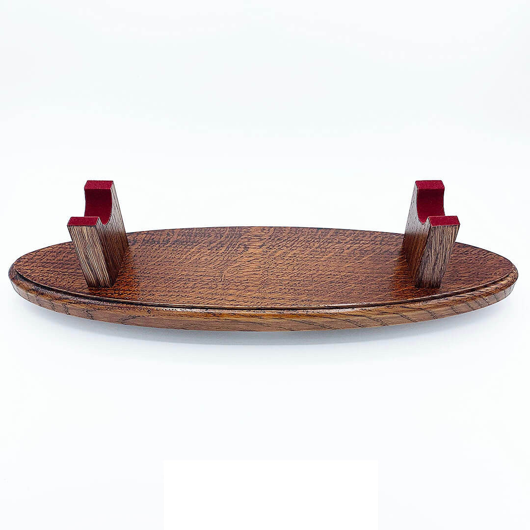 Cane and Pace Stick Display Stand Solid Oak Wood - Image 4