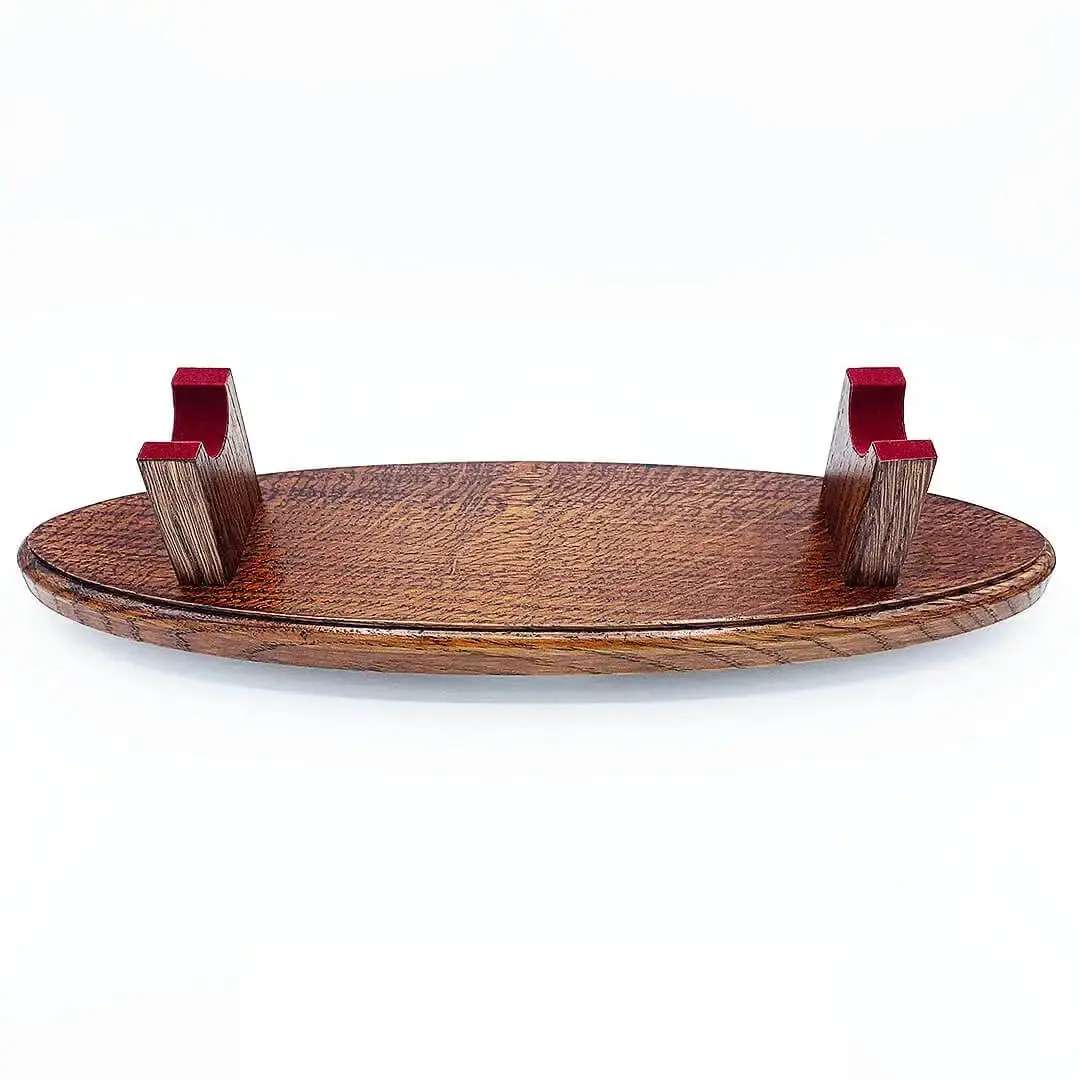 Cane and Pace Stick Display Stand Solid Oak Wood - Image 6