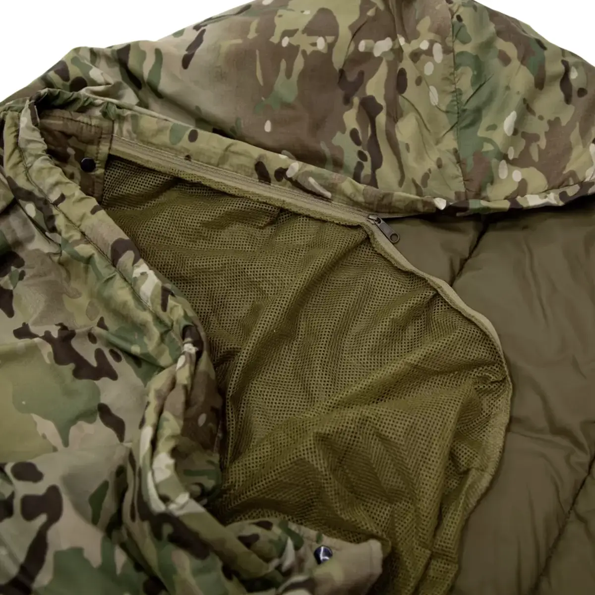 Carinthia Tropen Summer Sleeping Bag Multicam with Mosi Net - Image 7