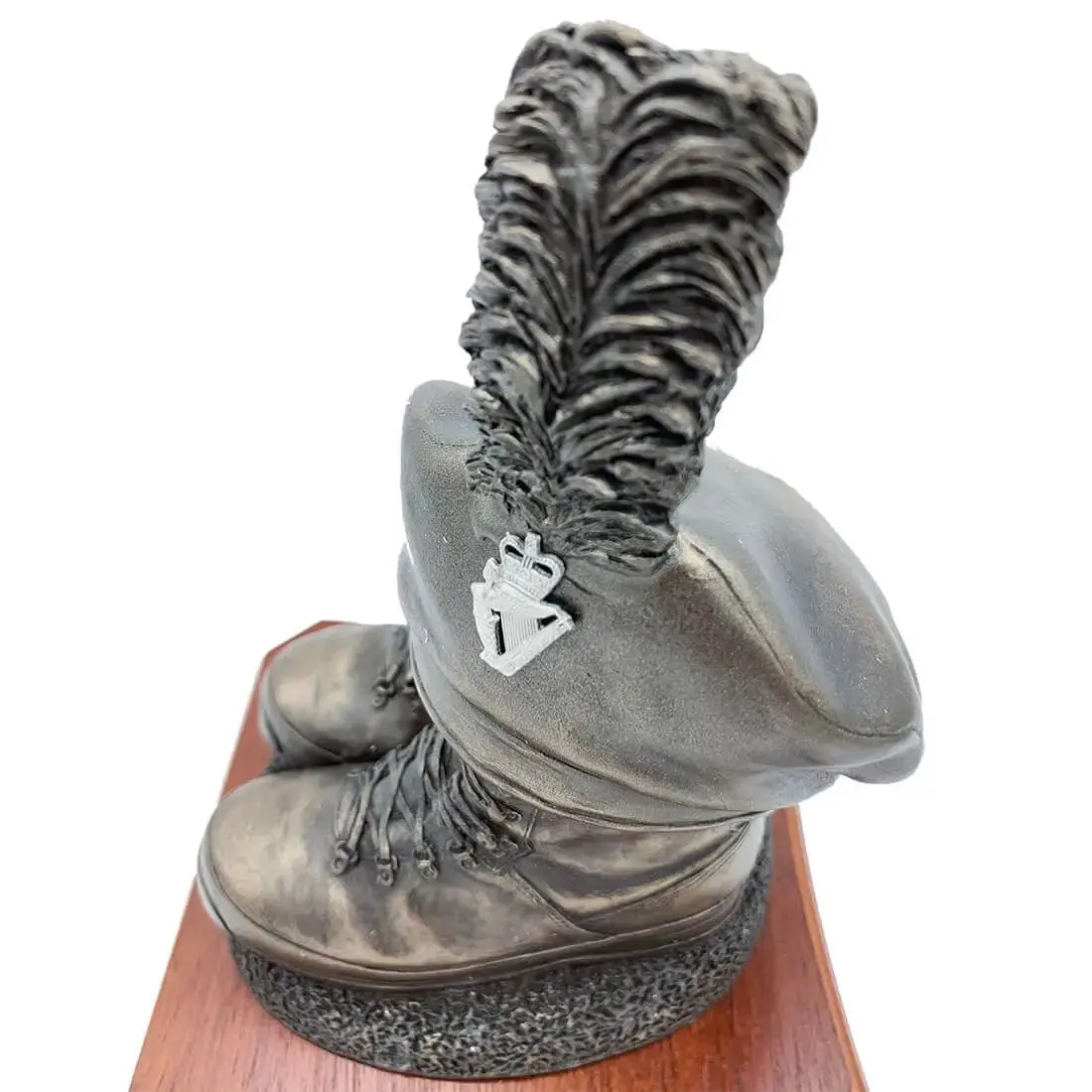Caubeen and Boots Bronze Resin Statue - Image 5