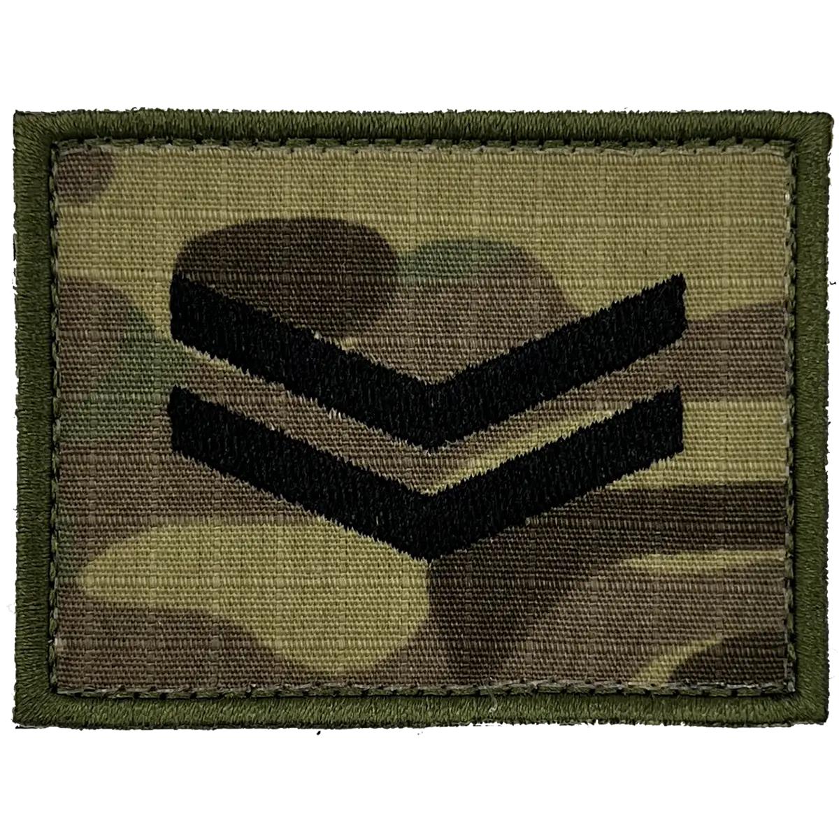 Commando MTP Rank Square Hook and Loop Patch - Image 3