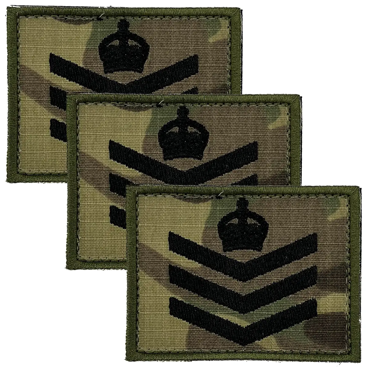 Commando MTP Rank Square Hook and Loop Patch - Image 6