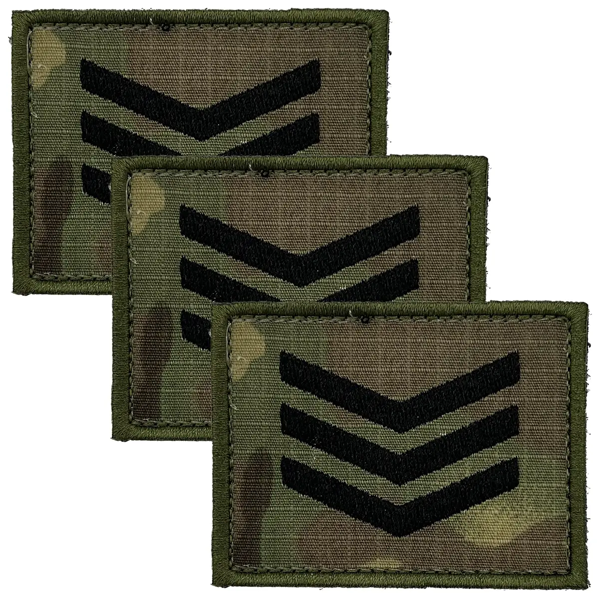 Commando MTP Rank Square Hook and Loop Patch - Image 7