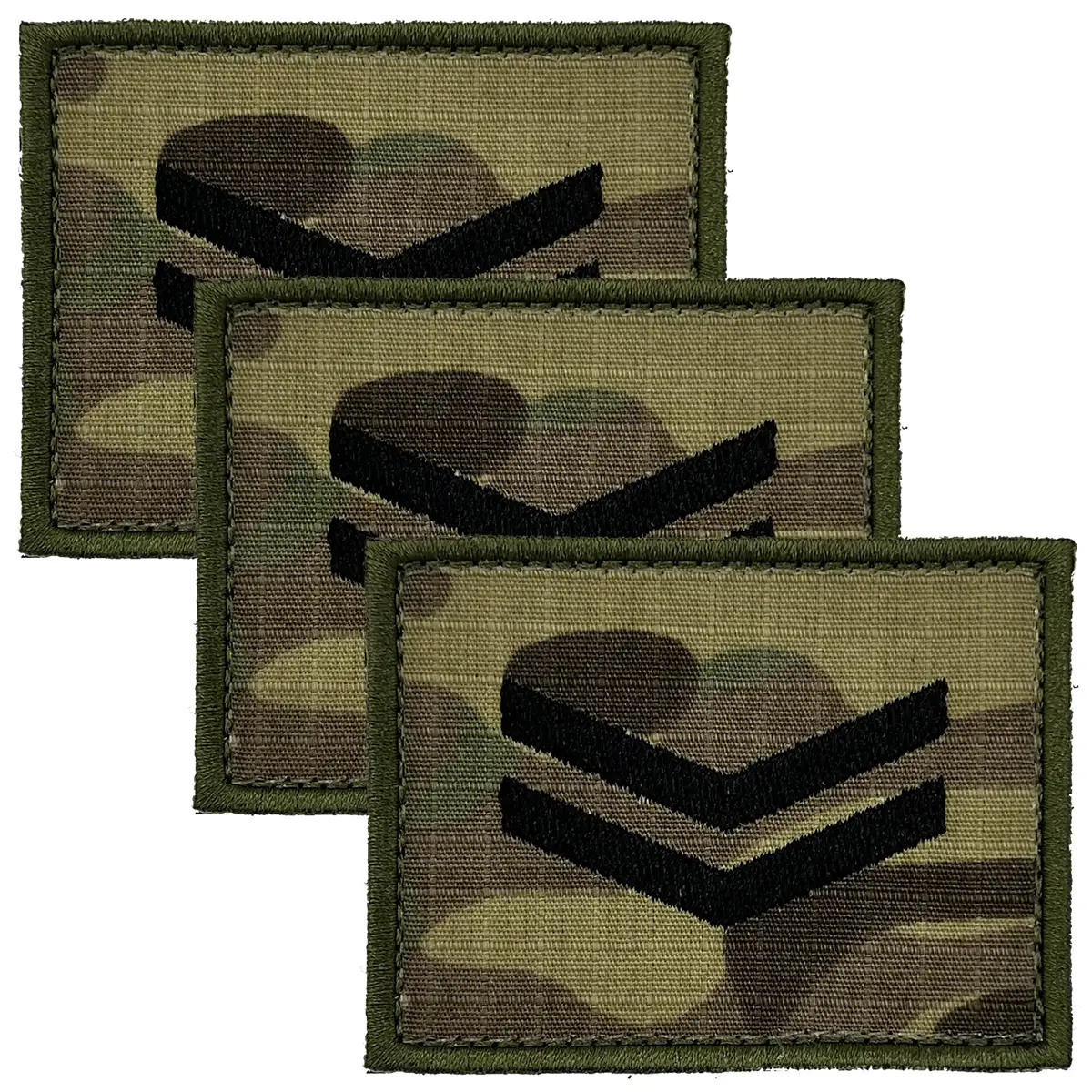 Commando MTP Rank Square Hook and Loop Patch - Image 8