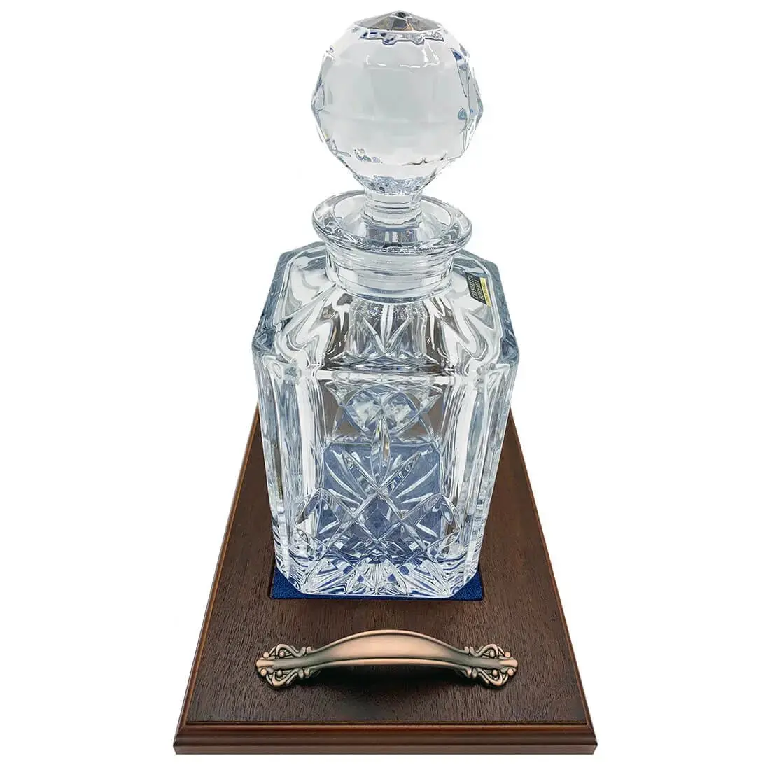 Crystal Whisky Decanter Set with 1 Glass - Image 5