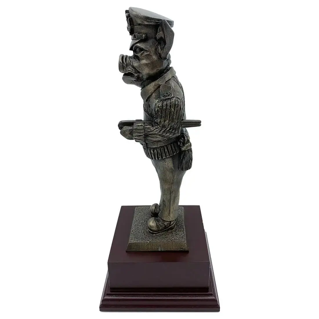 Drill Pig Sergeant Bronze Resin Statue - Image 2