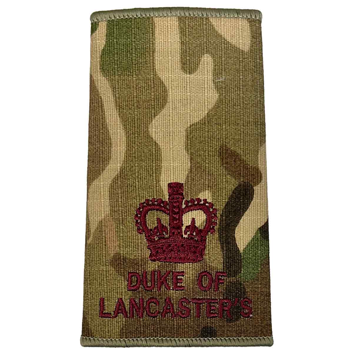 Duke of Lancasters Multicam Rank Slides (Pair) - Image 10