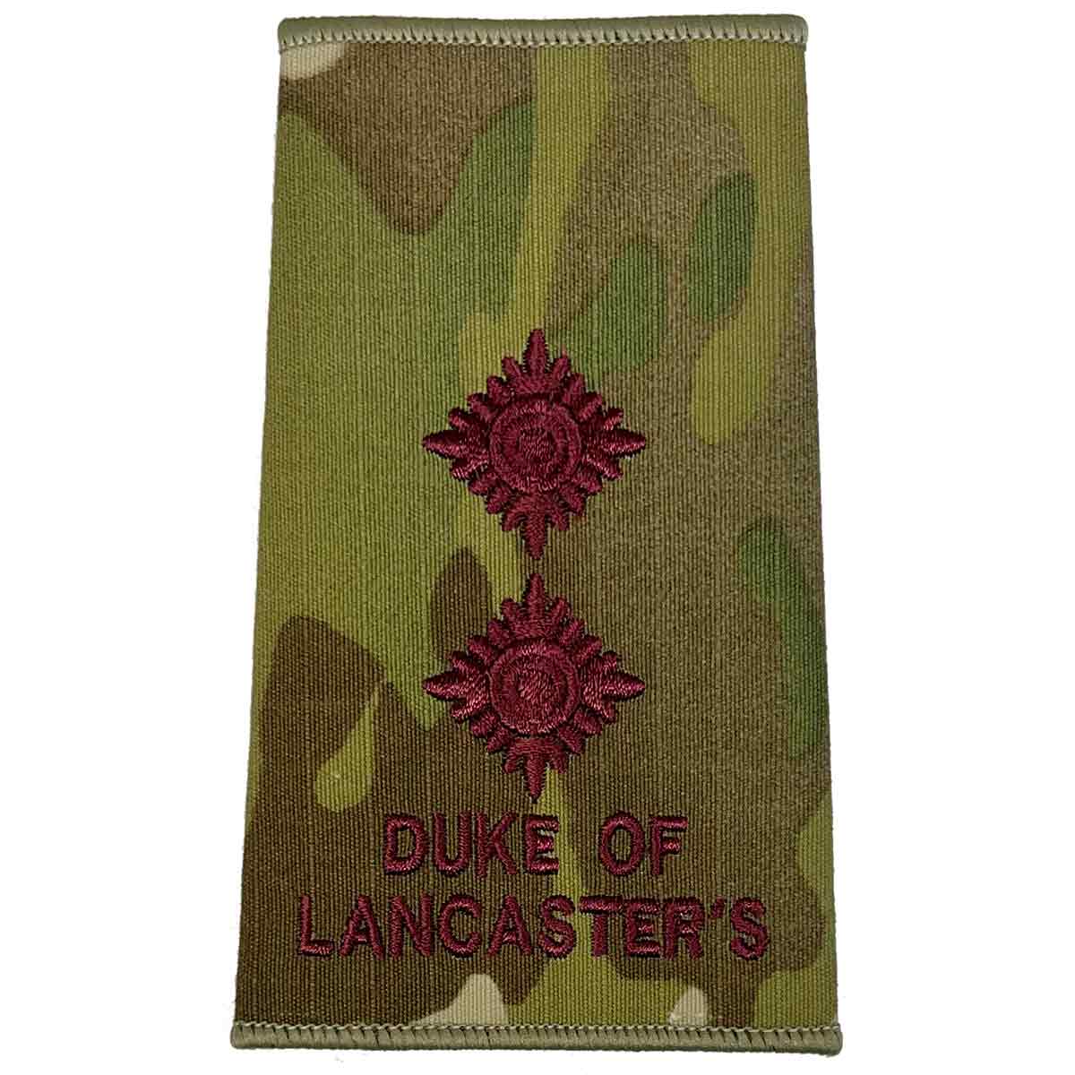 Duke of Lancasters Multicam Rank Slides (Pair) - Image 12