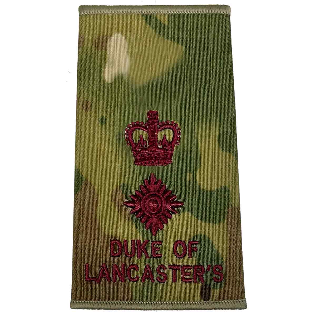 Duke of Lancasters Multicam Rank Slides (Pair) - Image 14