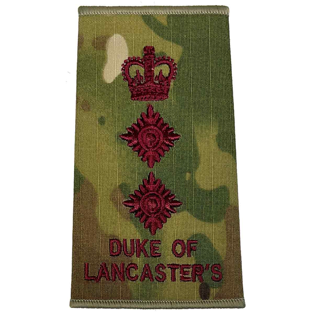 Duke of Lancasters Multicam Rank Slides (Pair) - Image 15
