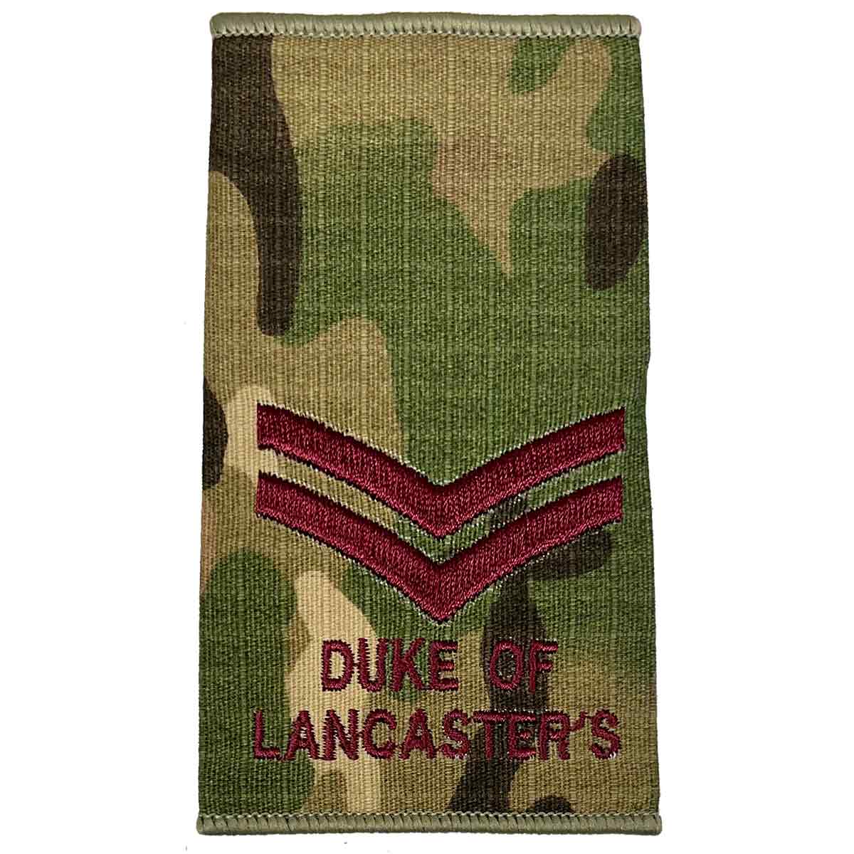 Duke of Lancasters Multicam Rank Slides (Pair) - Image 4
