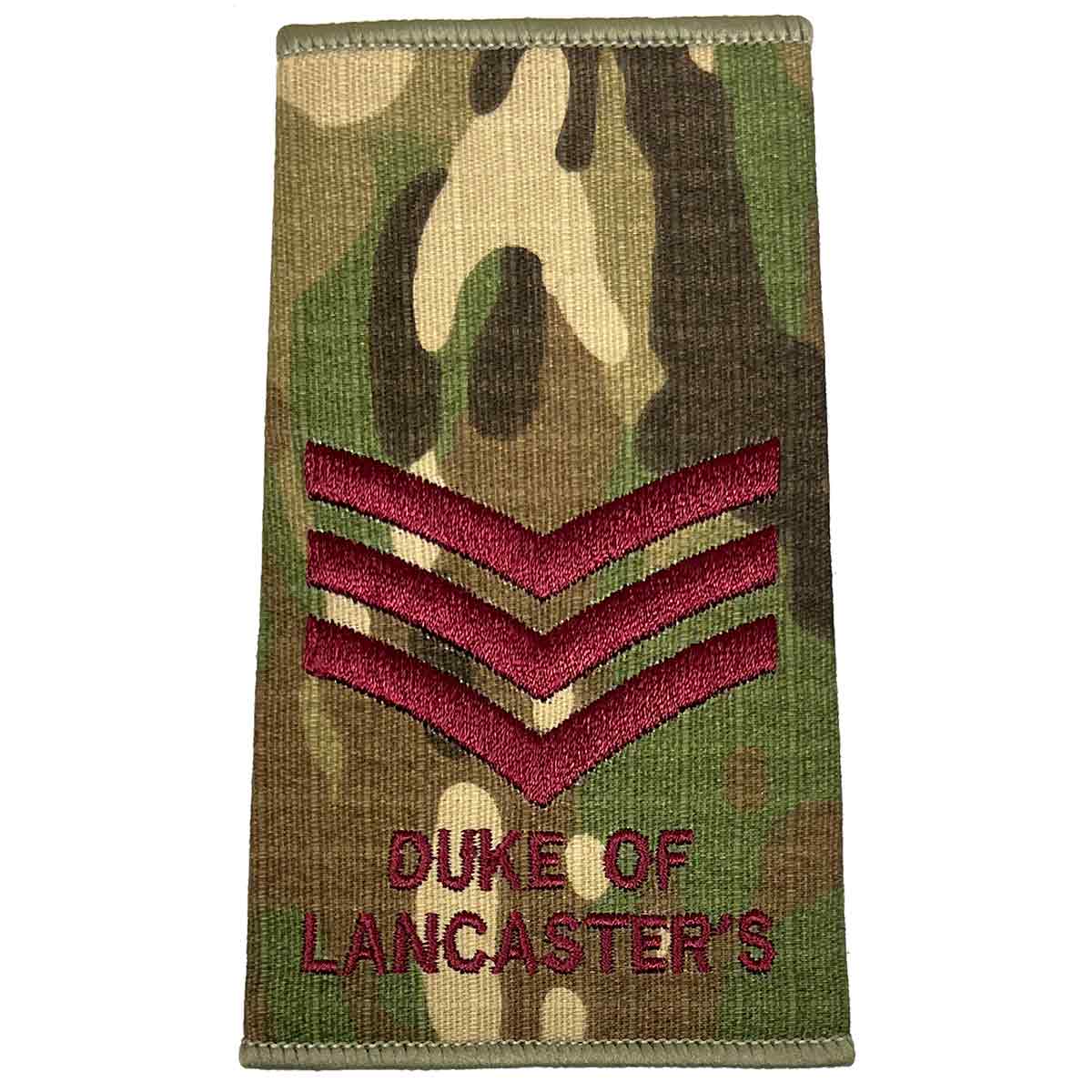 Duke of Lancasters Multicam Rank Slides (Pair) - Image 5