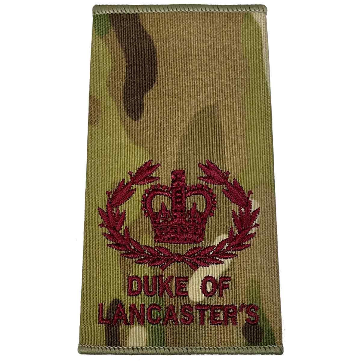 Duke of Lancasters Multicam Rank Slides (Pair) - Image 8