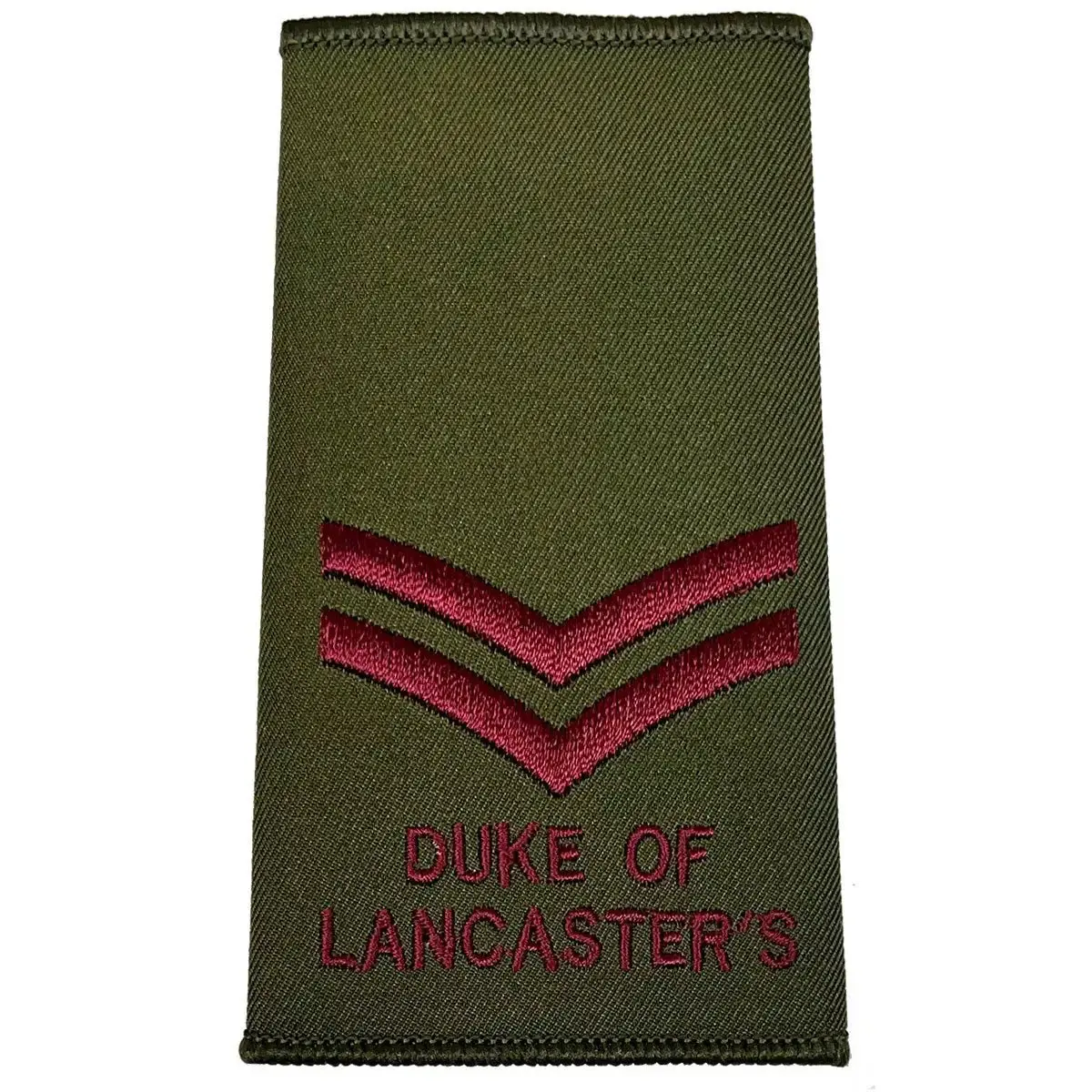 Duke of Lancasters Rank Slides Olive Green (Pair) - Image 4
