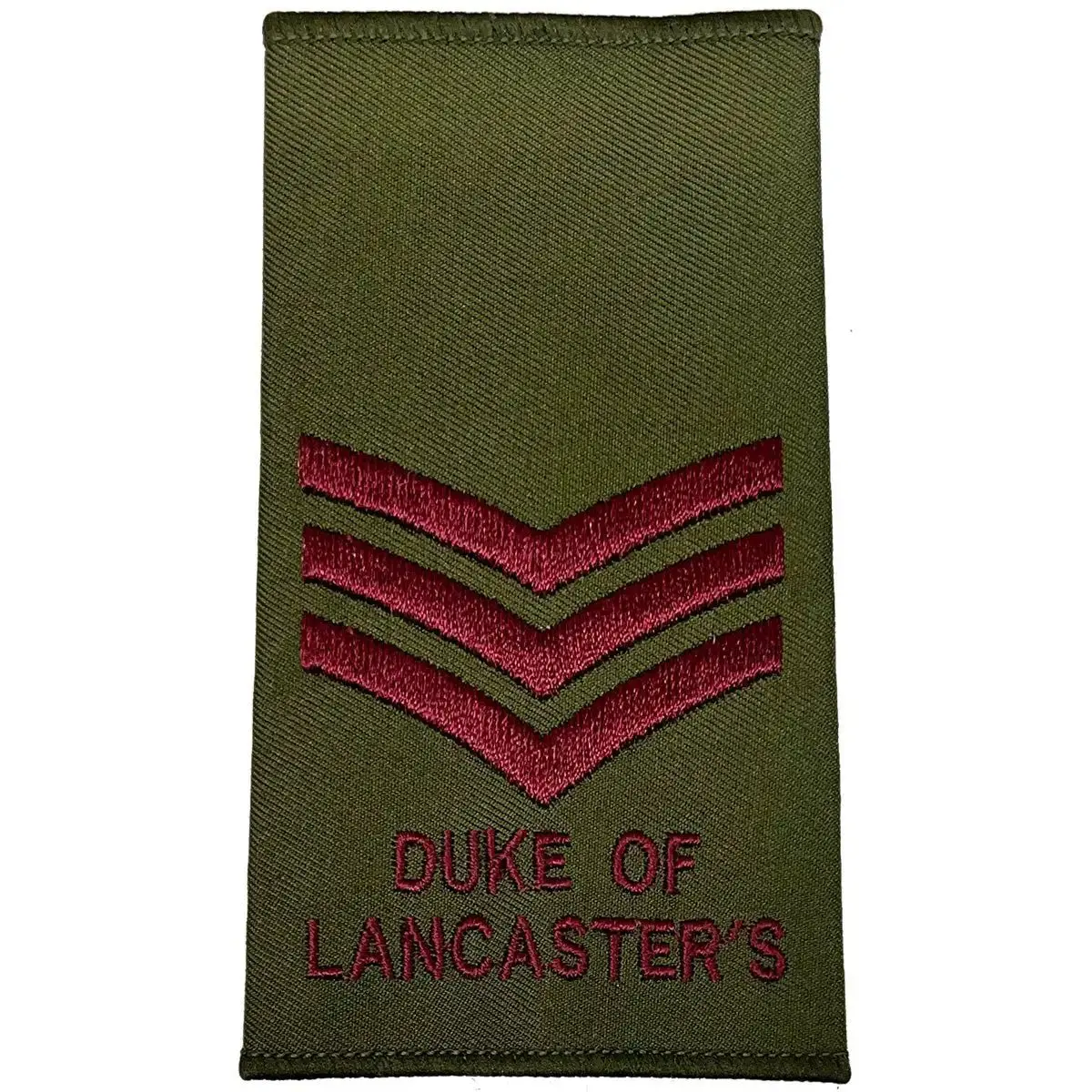 Duke of Lancasters Rank Slides Olive Green (Pair) - Image 5