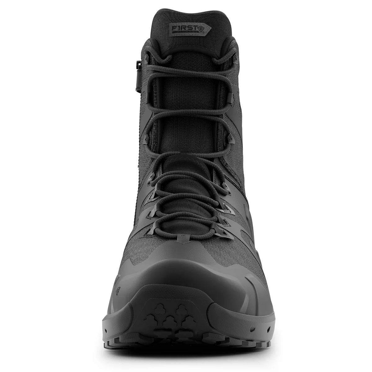 First Tactical Mens 8" Aero-Tac Side-Zip Black Police Boots - Image 3