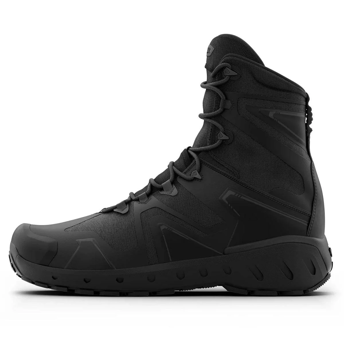 First Tactical Mens 8" Aero-Tac Side-Zip Black Police Boots - Image 4