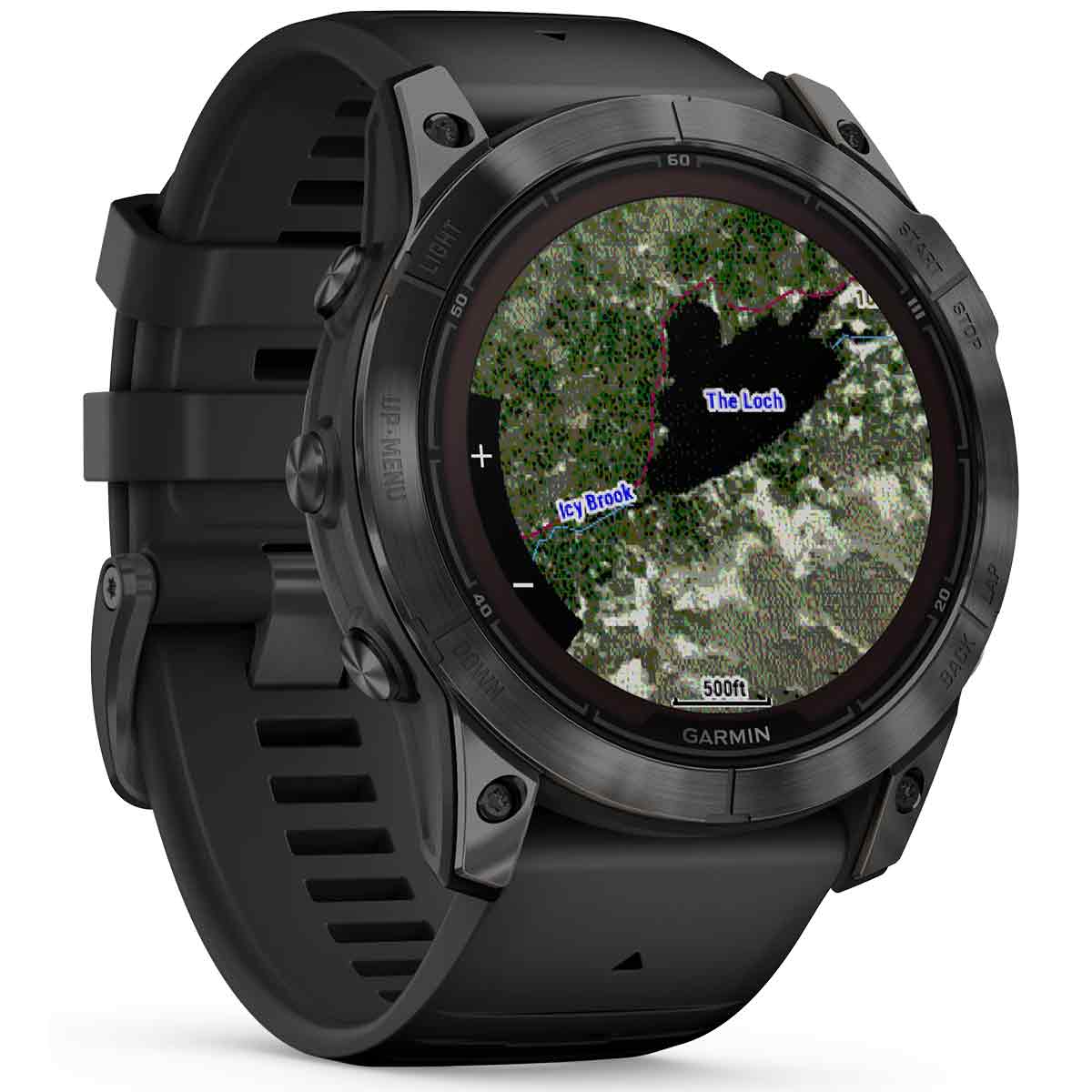 Garmin Fenix 7X Pro Solar Carbon Grey Titanium - Image 4
