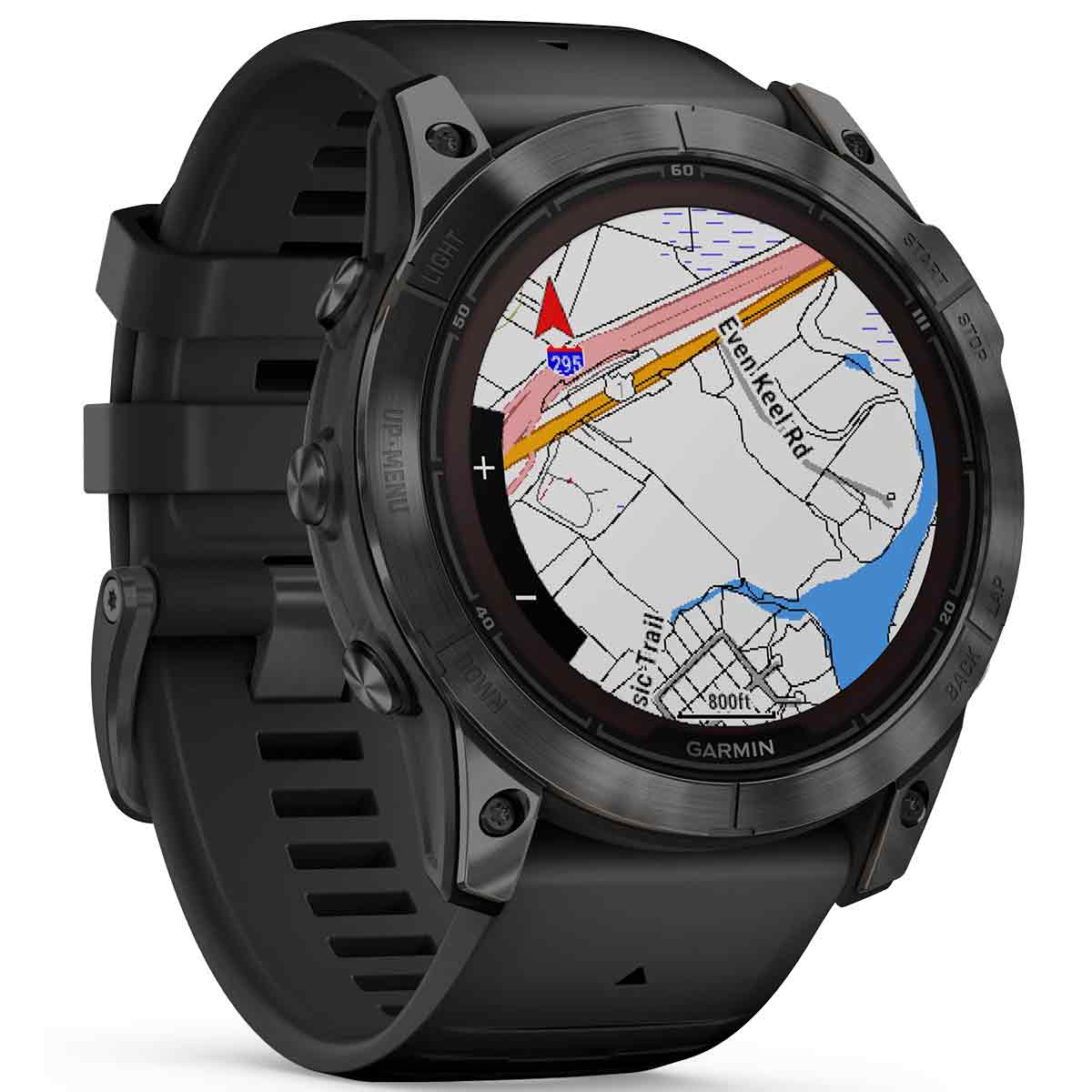 Garmin Fenix 7X Pro Solar Carbon Grey Titanium - Image 5