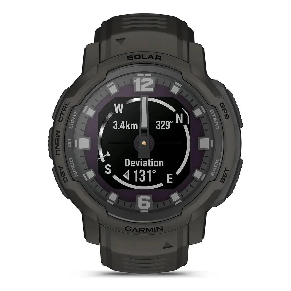 Garmin Instinct Crossover Solar Smartwatch 45mm Hybrid - Image 6