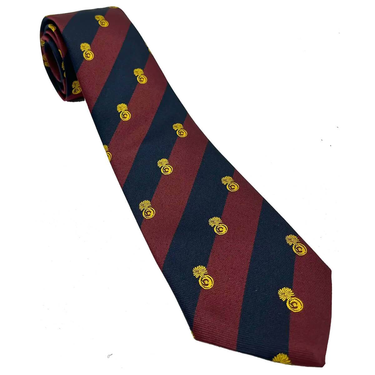 Grenadier Guards Crest Regimental Polyester Tie