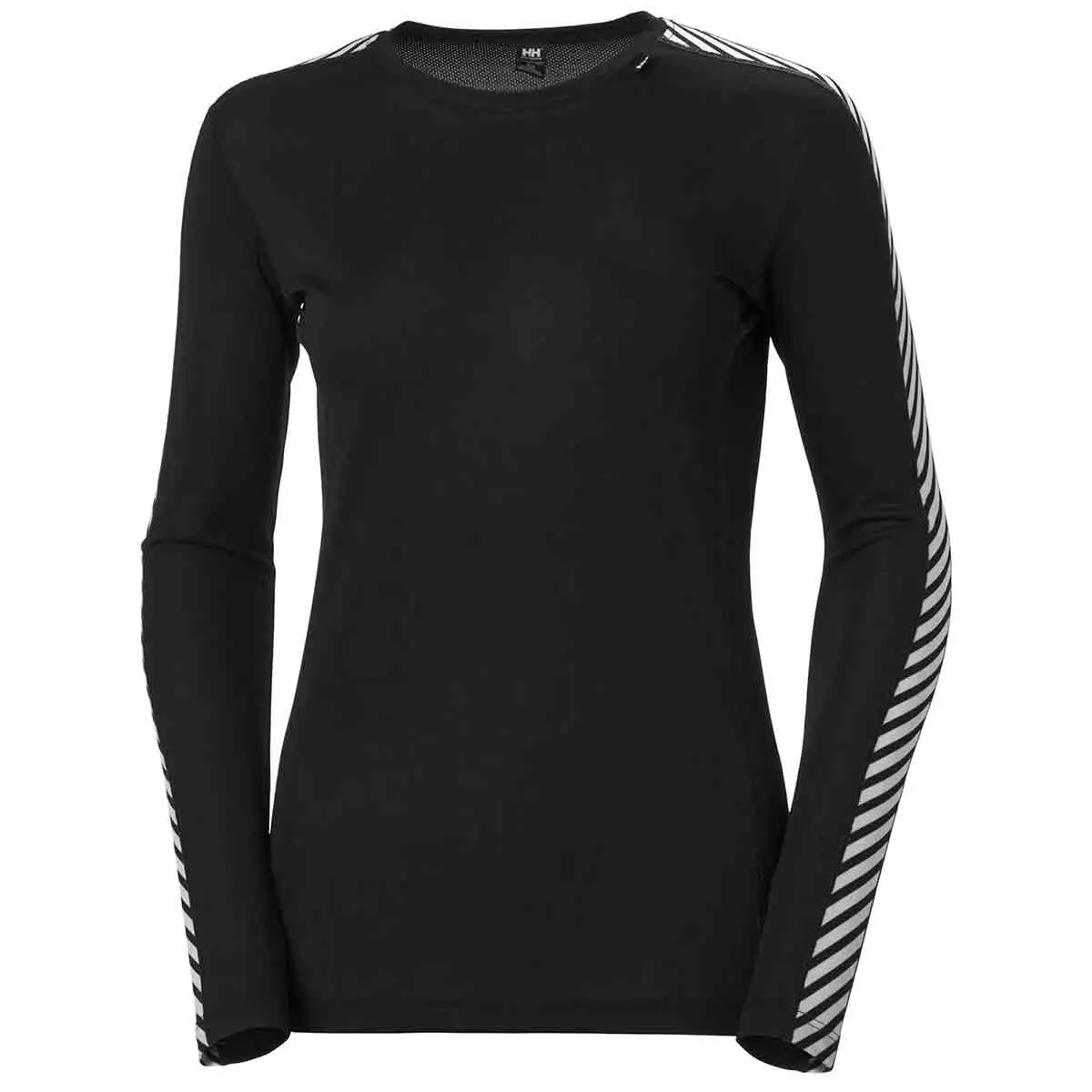 Helly Hansen Womens Lifa Stripe Long Sleeve Crew Base Layer - Image 5