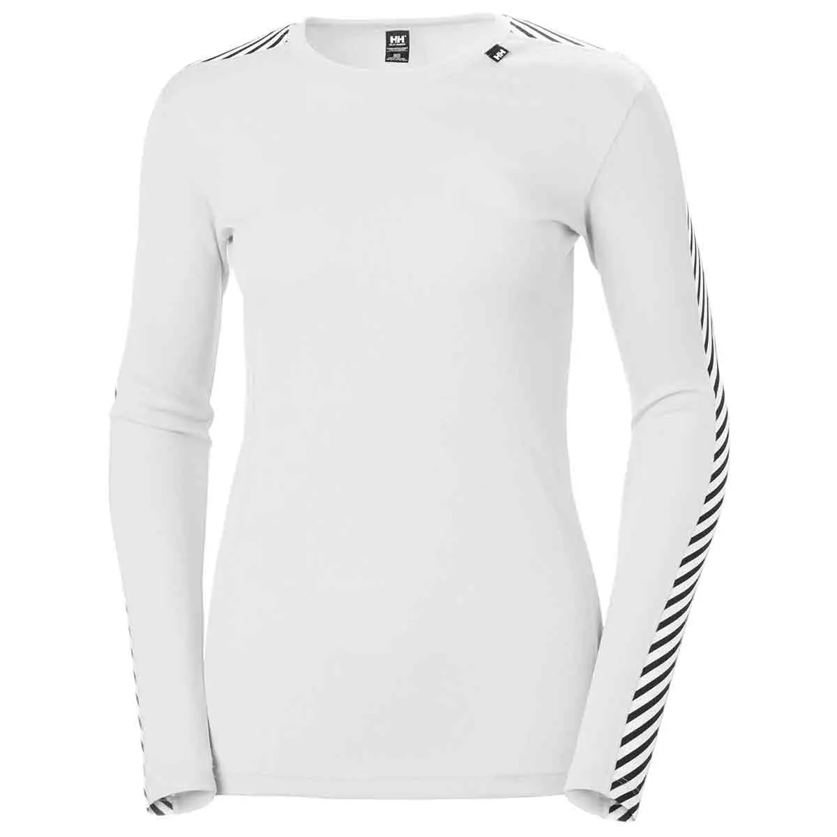 Helly Hansen Womens Lifa Stripe Long Sleeve Crew Base Layer - Image 6