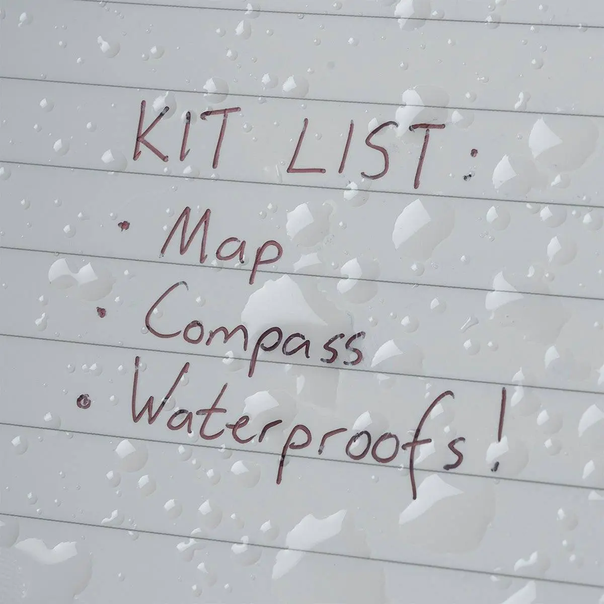 Highlander A5 Waterproof Notebook Olive Green - Image 2