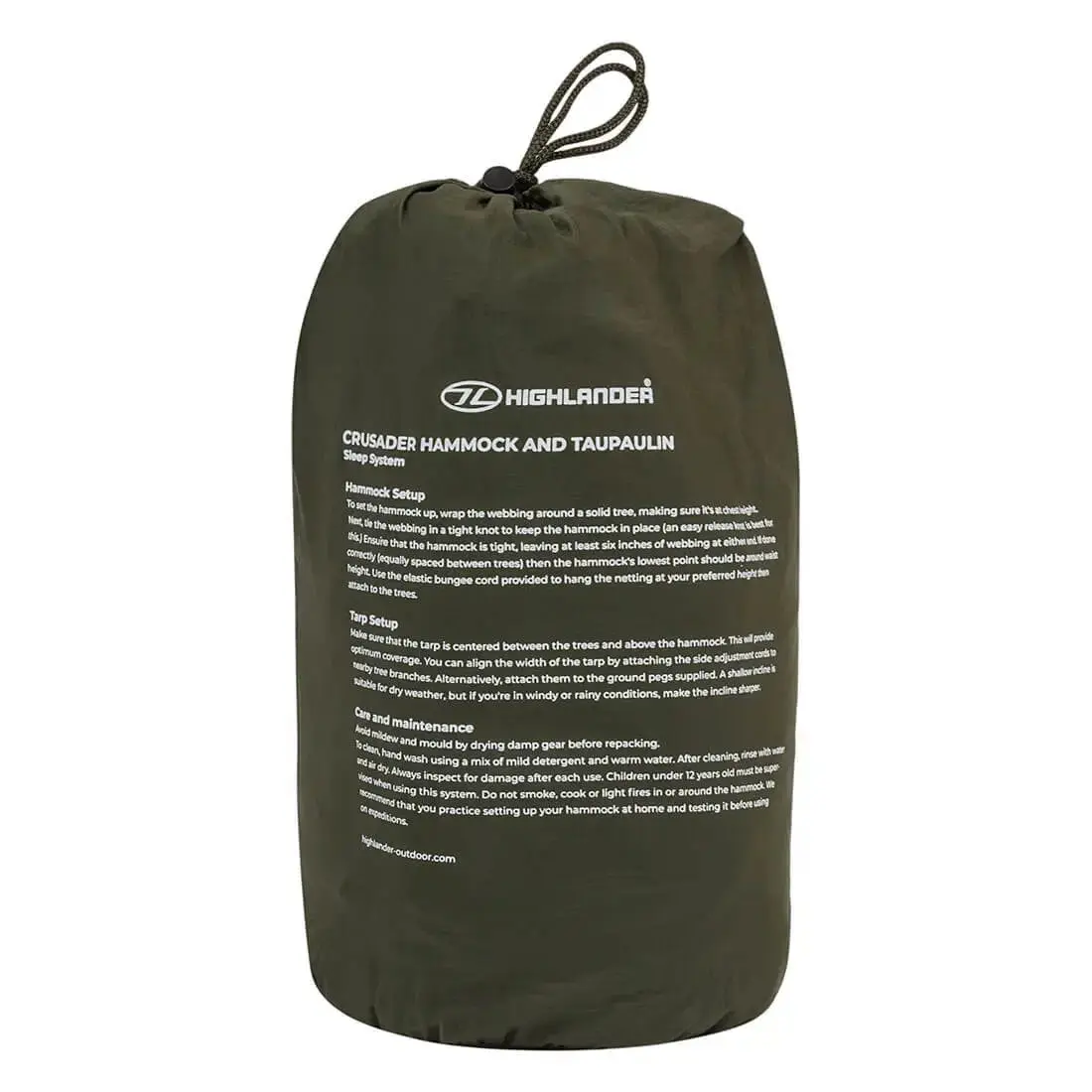 Highlander Crusader Hammock Olive Green - Image 7