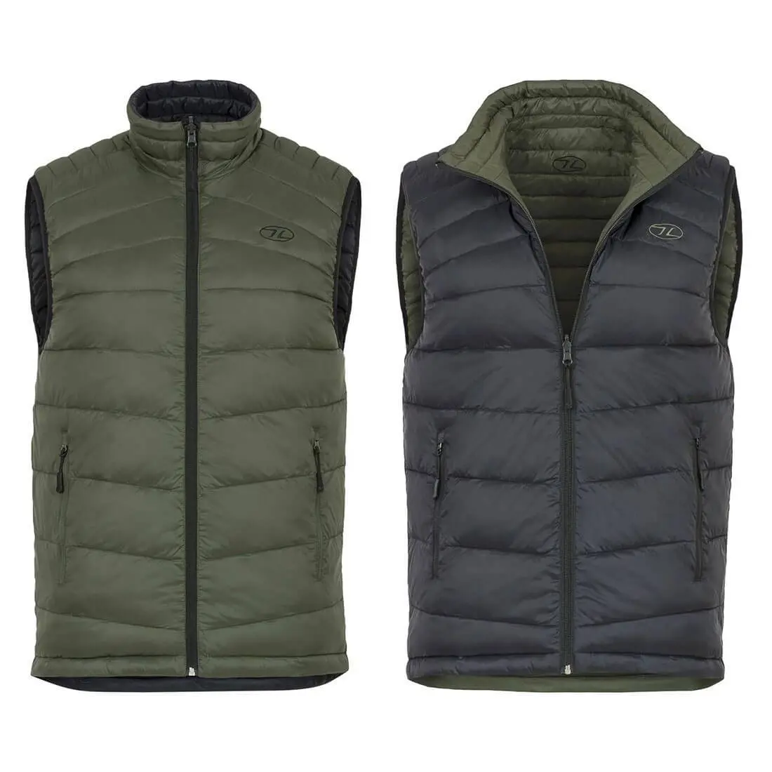 Highlander Mens Reversible Gilet Jacket - Image 3