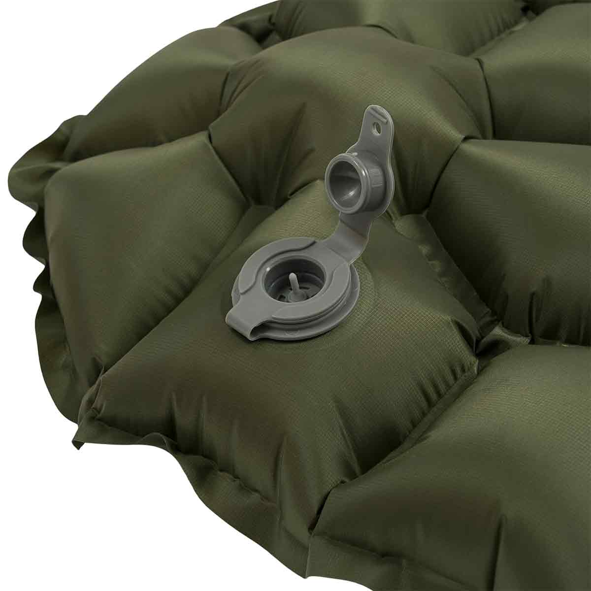 Highlander Nap-Pak Inflatable Sleeping Mattress Olive Green - Image 4
