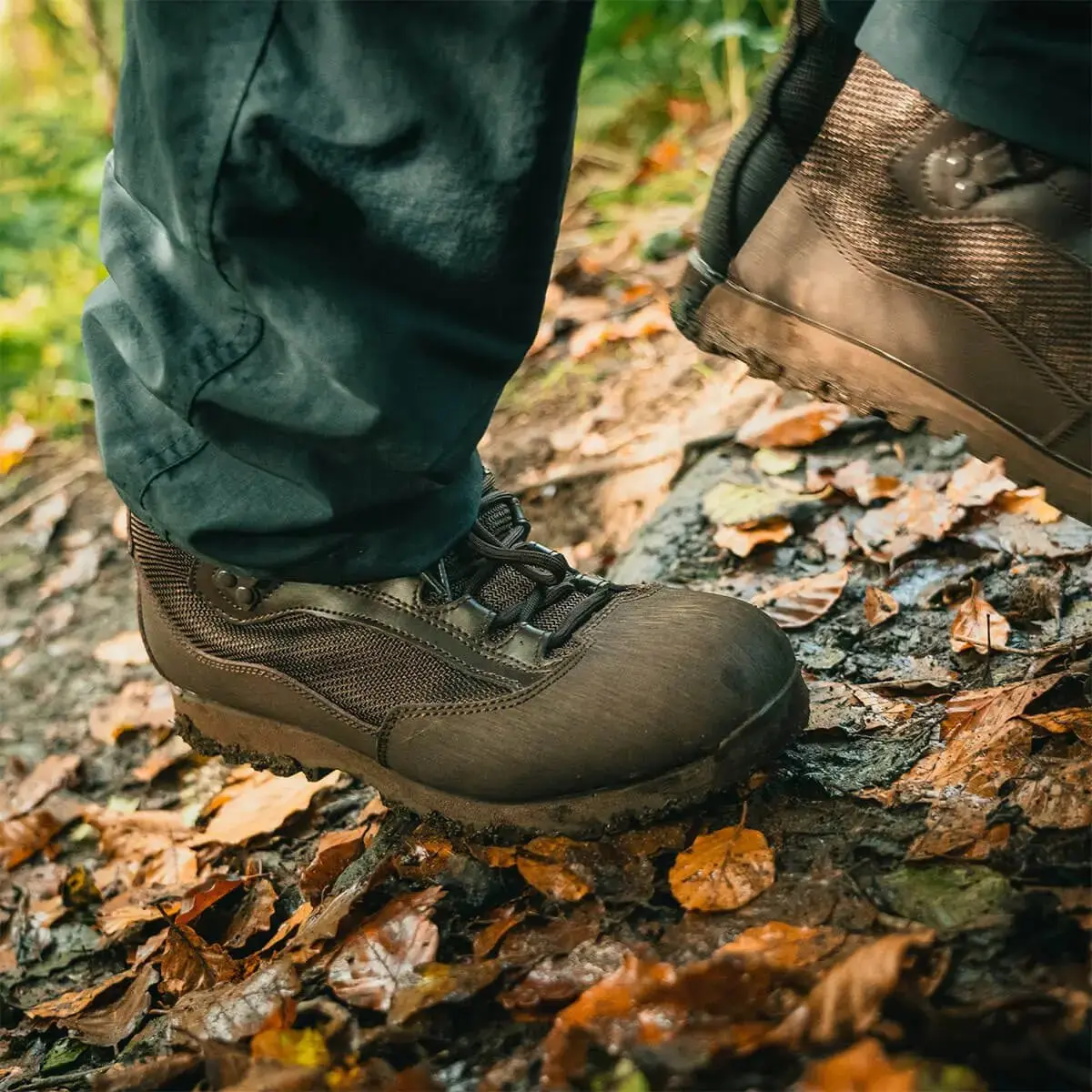 Highlander Pentland Brown Military Boot - Image 5