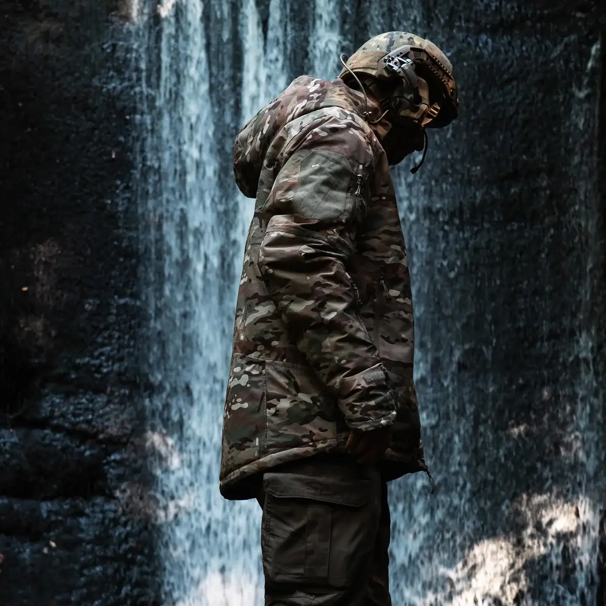 Stoirm Mission Primaloft AW Waterproof Jacket Multicam - Image 7