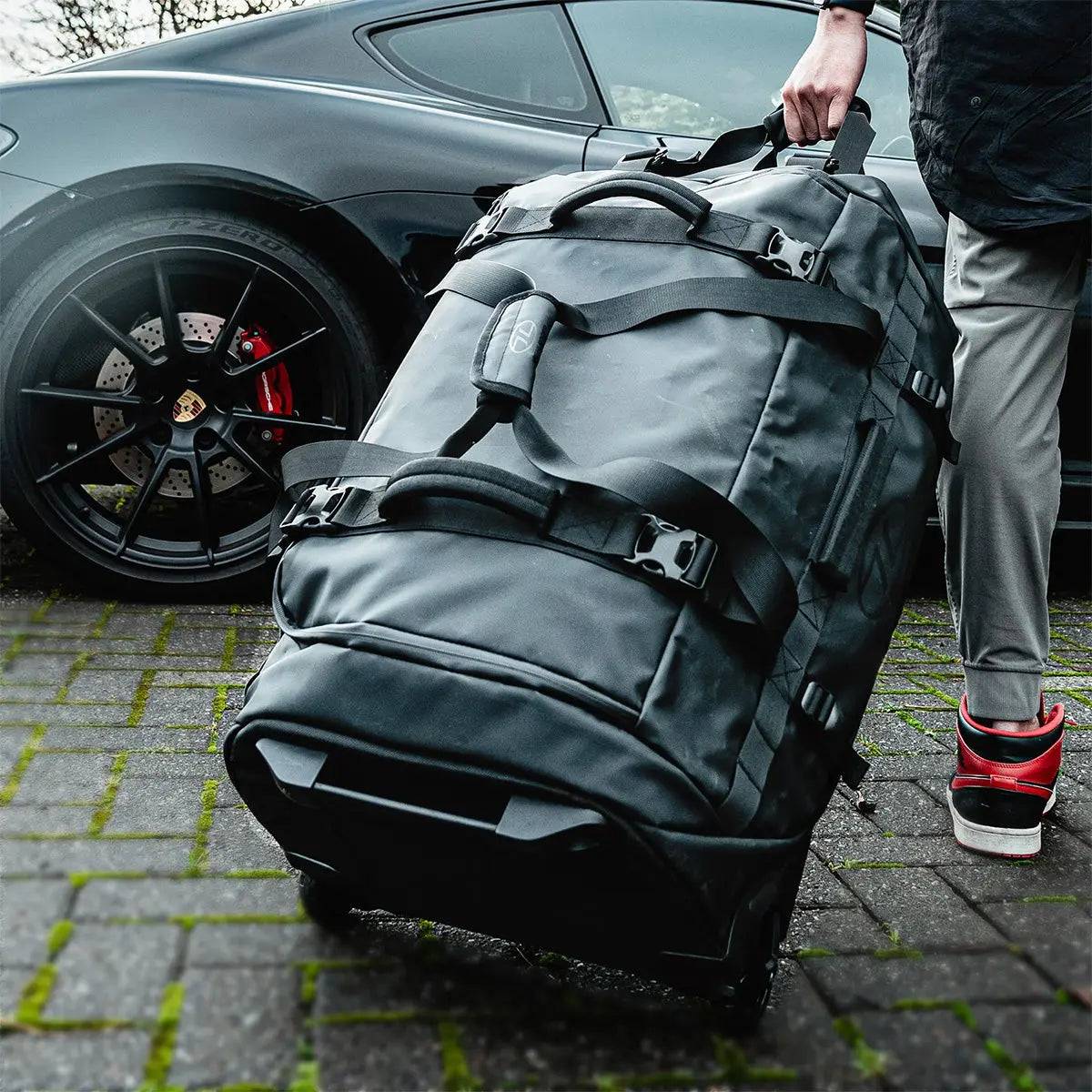Highlander The Trailer 100 Litre Duffel Bag Black - Image 3