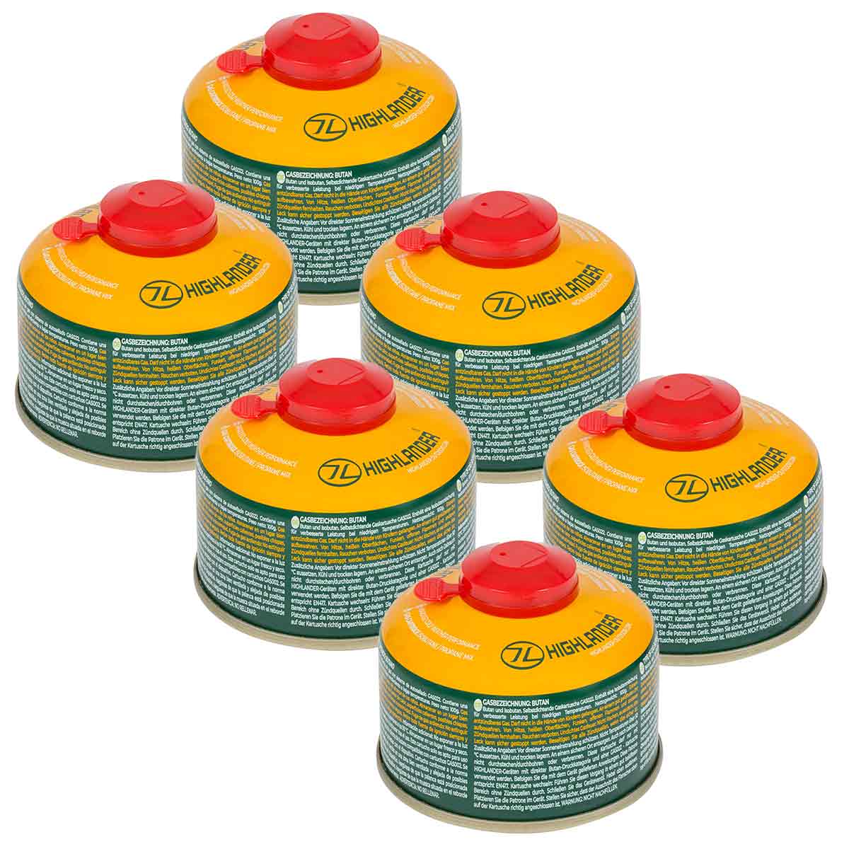 Highlander Valved Camping Gas Cartridge - Image 4